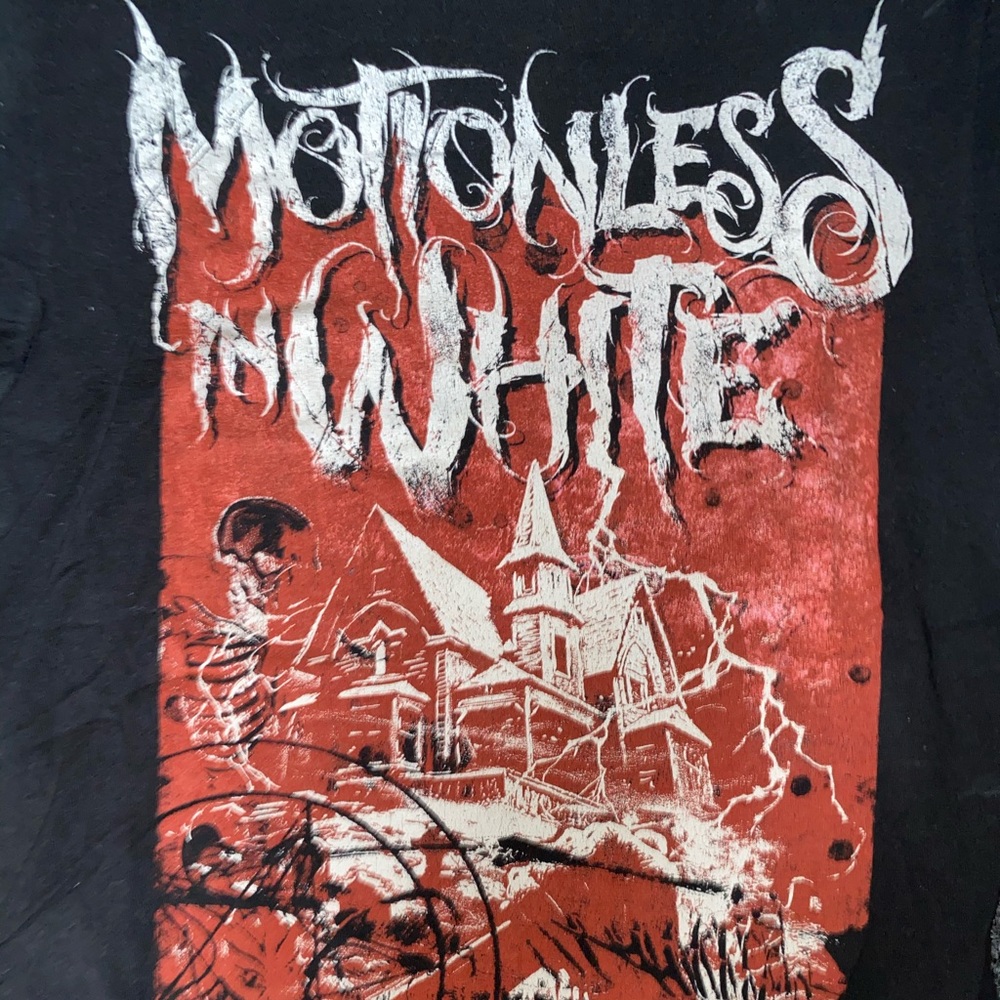 Motionless in white shirt